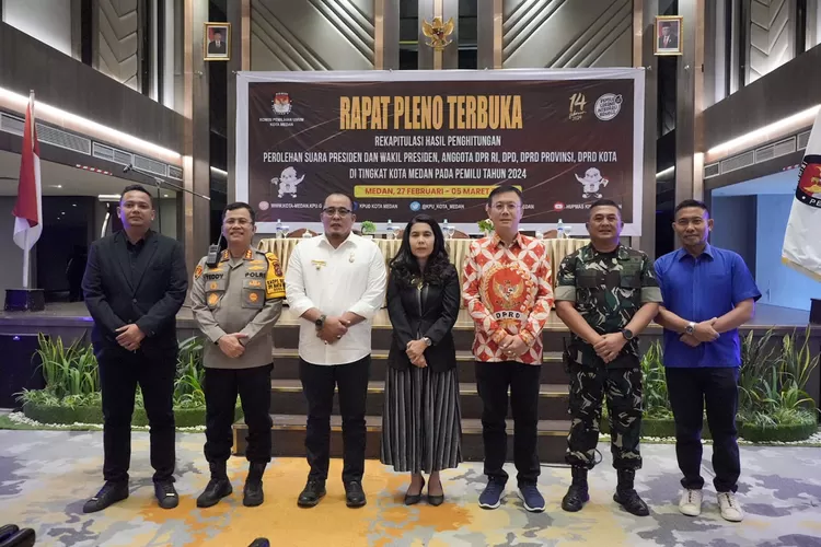 Wakil Walikota Medan H.Aulia Rachman : masyarakat bisa menjaga kerukunan dalam pelaksanaan Pemilu 2024 walaupun berbeda pilihan.