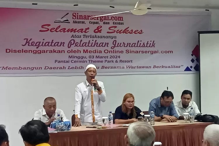 Tingkatkan Kinerja Wartawan, SMSI Sumut Isi Pelatihan Jurnalistik untuk Media Online di Sergai