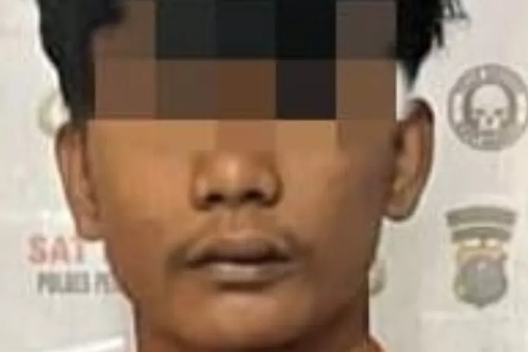 Seorang lagi pria, pelaku penganiayaan yang menewaskan Ferdiansyah ditangkap dari kawasan Medan Sunggal, diamanakan di Polres Pelabuhan Belawan, Minggu (3/3/2024)