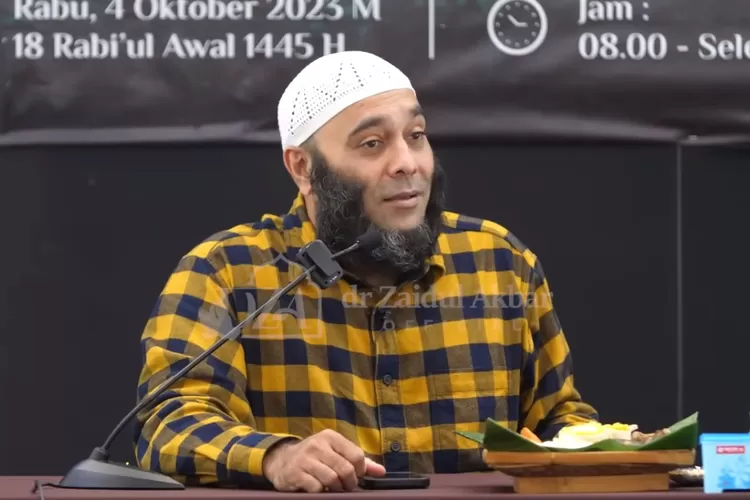 dr Zaidul Akbar (Tangkapan Layar YouTube dr Zaidul Akbar Official)