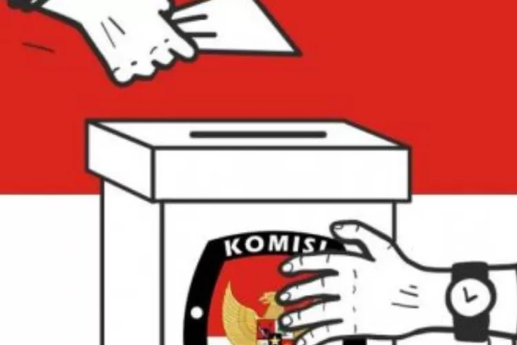 Ilustrasi gambar pencoblosan surat suara DPRD Medan di dapil 3. (Realitasonline.id/Dokumen)