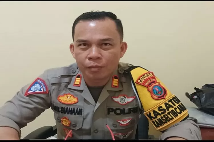 kasat Lantas Polres Batu Bara AKP HW Siahaan (Realitasonline.id/GS)
