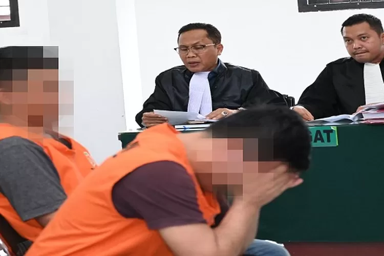 JPU Kejari Padangsidimpuan membacakan tuntutan pada sidang kasus kepemilikan 3 Kg narkotika jenis sabu, di ruang sidang Tirta Pengadilan Negeri Padangsidimpuan  (Realitasonline.id/ Riswandy)