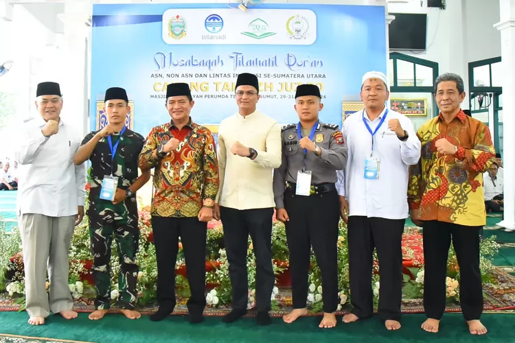 Kolaborasi dengan IFQAH, Perumda Tirtanadi Tuan Rumah MTQ ASN Non-ASN Lintas Instansi, Pj Gubernur Sumut: Saya Mendukung, Gagasan yang Bagus