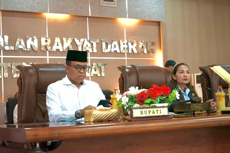 Rapat Paripurna DPRD, Pj Bupati Faisal Hasrimy Ajak Kolaborasi Bangun Langkat
