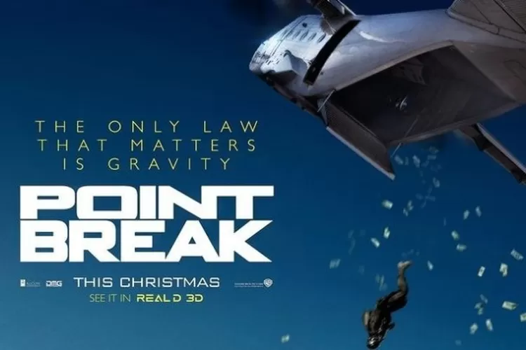 SInopsis Film Point Break Tayang Bioskop Trans TV Malam Ini, Pukul 21.00 WIB: Kisah petualangan dan kriminal yang penuh adegan menegangkan.