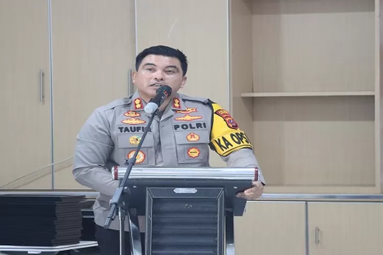 Kapolres Batu Bara AKBP Taufik Hidayat Thayeb  (Realitasonline.id/GS)