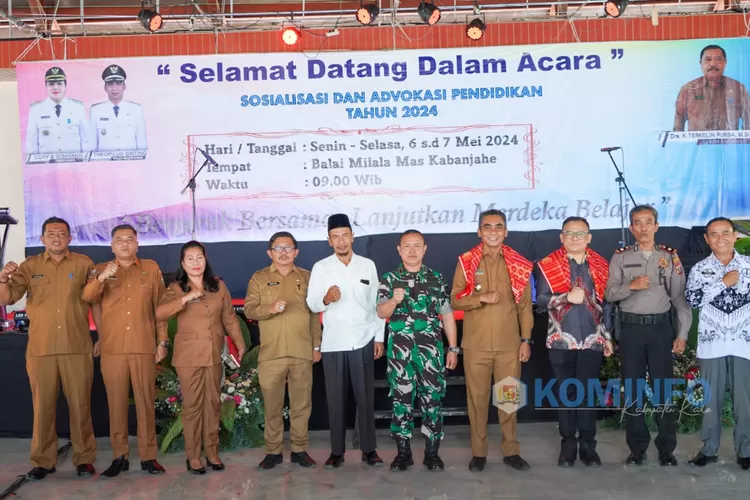 Sosialisasi dan advokasi pendidikan berupa Pameran dan perlombaan rangkaian Hardiknas 2024 Kabupaten Karo (Realitasonline.id/jp)