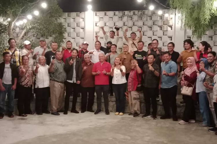 Silaturahmi Bersama SMSI se-Sumut, Nikson Nababan Ungkap Perjuangan Bangun Tapanuli Utara Selama 2 Periode