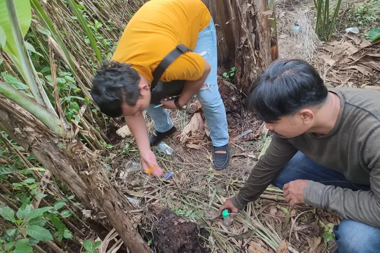 Personil Polres Padangsidimpuan melakukan kegiatan GKN di dua wilayah rawan peredaran narkoba di wilayah hukum Polres Padangsidimpuan, kemarin.(Realitasonline.id/ RI)