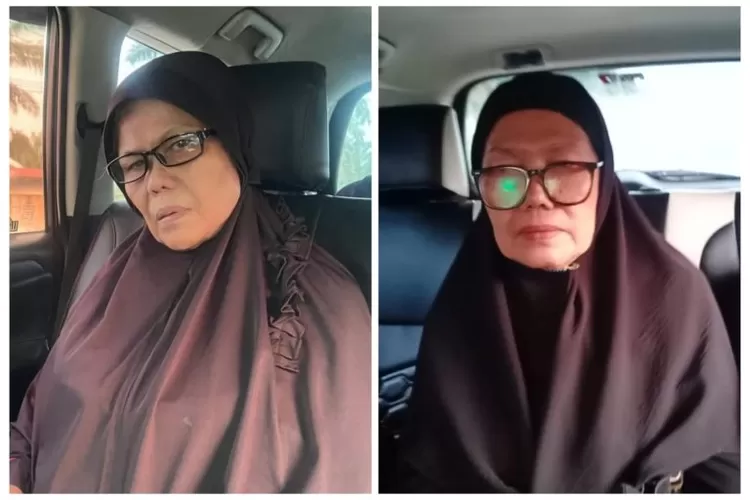 Dua nenek buronan, AM (66) dan E (59) ditangkap Polda Sumut.
