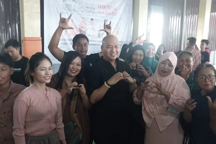 Kaum Milenial dan Masyarakat Deklarasi Dukung Nikson Nababan Jadi Calon Gubernur Sumut
