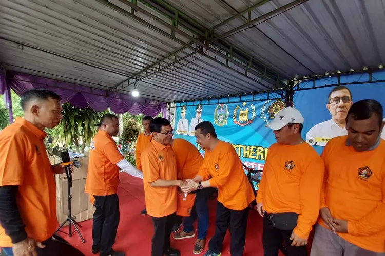 Ketua PWI Pusat Hendri Ch Bangun lantik pengurus SatkomPWI Sumut yang diketuai Ariadi