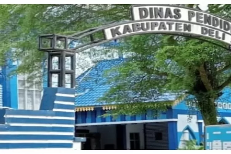 Kantor Dinas Pendidikan Kabupaten Deli Serdang (Realitasonline.id/zul)