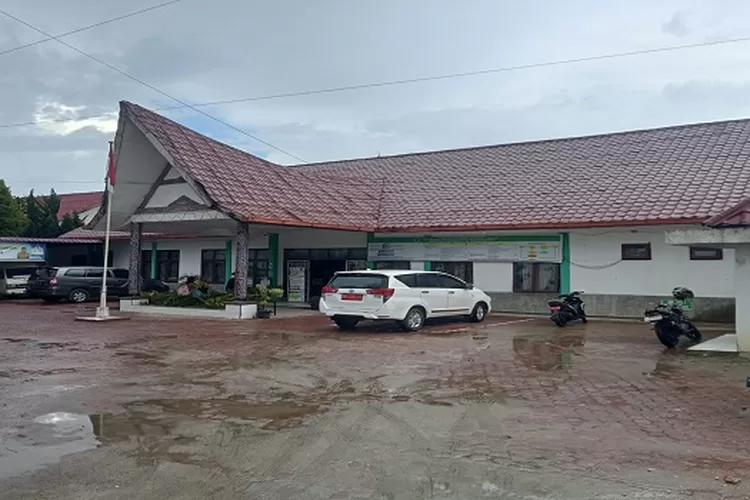 Kantor Dinas Kesehatan Humbahas ( Realitasonline.id/tansir)