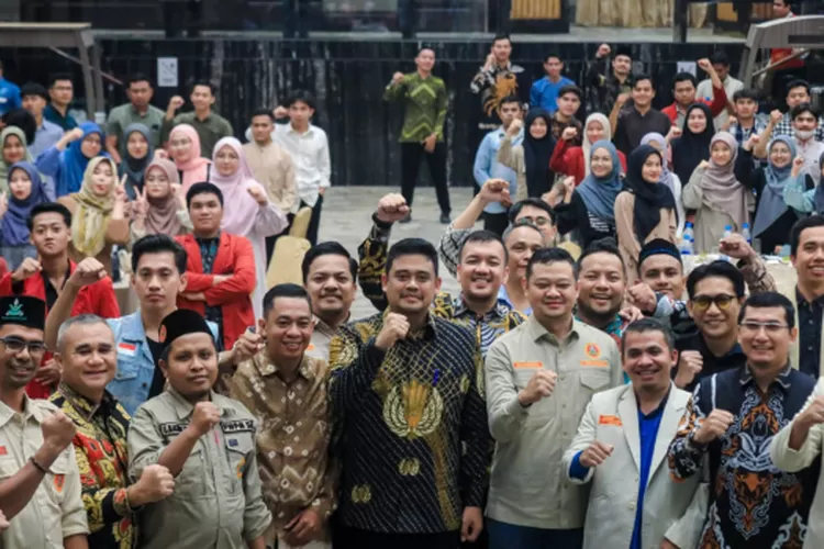 Bobby Nasution hadiri jamuan makan malam Baitil Aqram  Paripurna Pemuda Muhammadiyah se Indonesia di Le Polonia Hotel Medan, Selasa malam (2/7/2024).