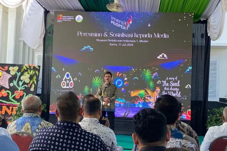 Resmikan Ruang Imersif, Musperin Ajak Pengunjung Mengenal Perkebunan Sawit Lewat Teknologi Multimedia