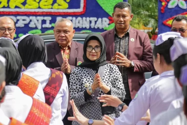 Wali Kota Pematangsianțar Susanti Dewayani hadiri pelantikan PPNI Kota Pematangsiantar (Realitasonline.id/ RH)