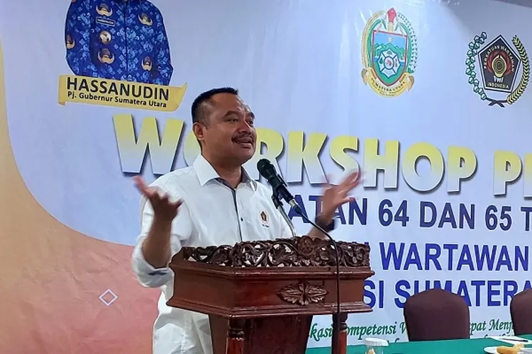 Ketua PWI Sumut H Farianda Putra Sinik SE (Realitasonline.id/Dok)