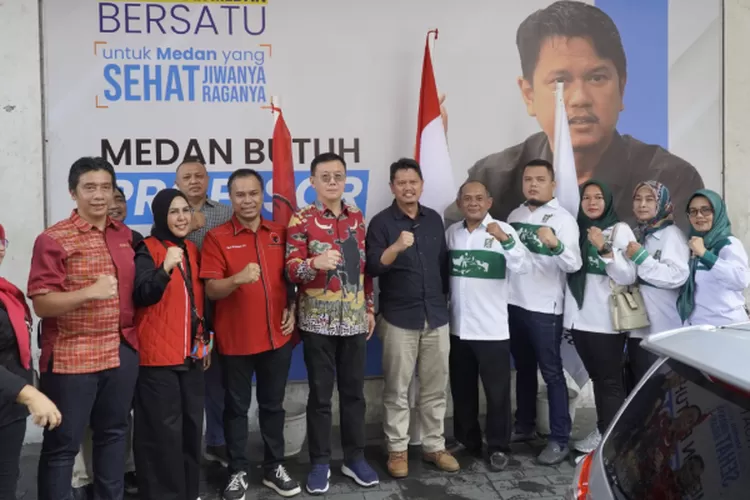 Sinyal Kekuatan baru, Tokoh Masyarakat Prof.Ridho Dharmajaya siap diusung PDIP dan PKB sebagai Calon Walikota Medan.