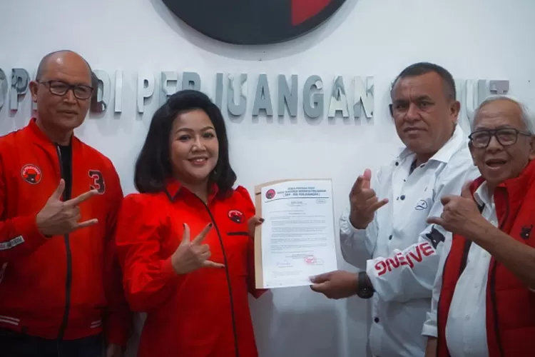 PDIP Tugaskan Satika Simamora Cari Calon Wakil Bupati pada Pilkada Taput 2024