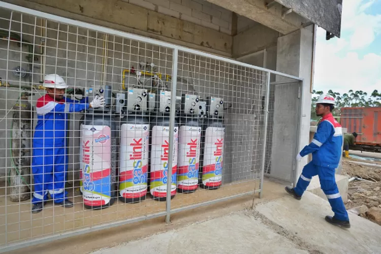 CNG diangkut menggunakan moda tabung cylinder atau disebut dengan Gaslink Cylinder