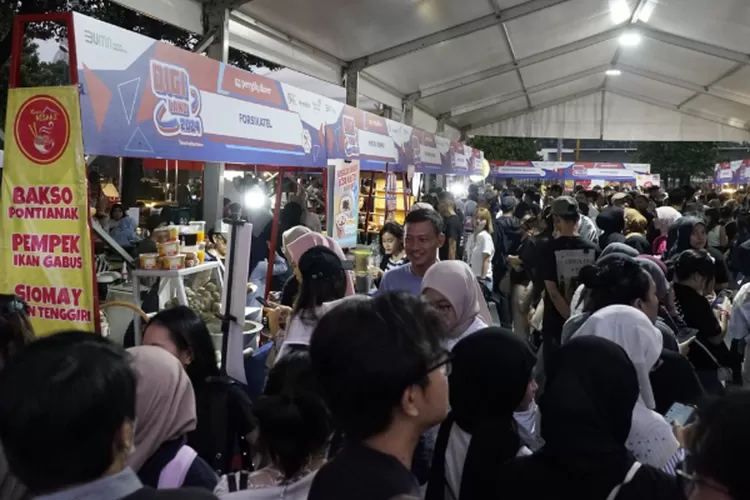 Pasar Rakyat dan Bazaar UMKM pada Digiland 2024 capai nilai transaksi hingga Rp463 juta.