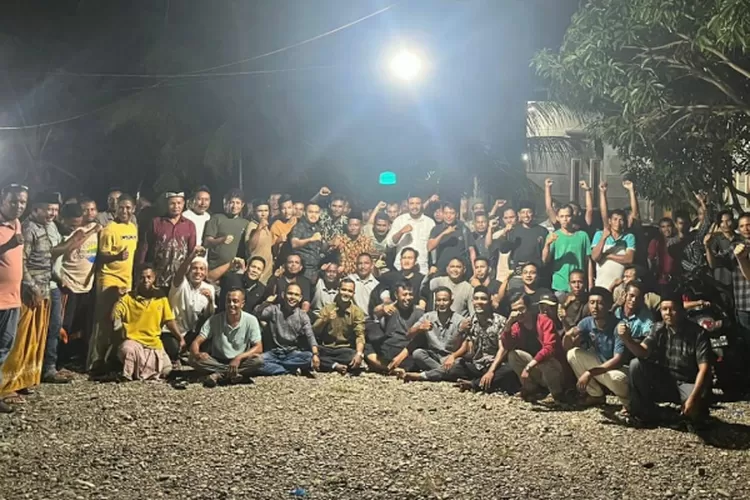 Laskar Samarata dibawah komando Toke M deklarasi dukungan untuk Safaruddin dalam Pilkada 2024 di Abdya