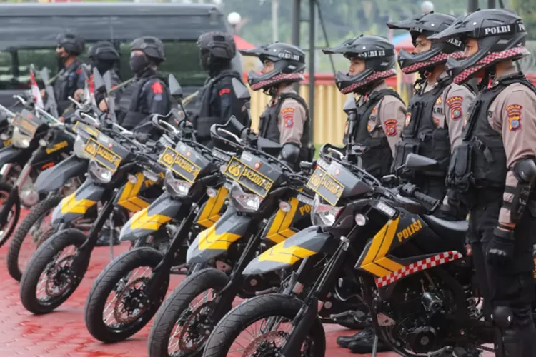 Polda Sumut siagakan personel pengamanan Opening Ceremony PON 2024, Senin (9/9/2024).