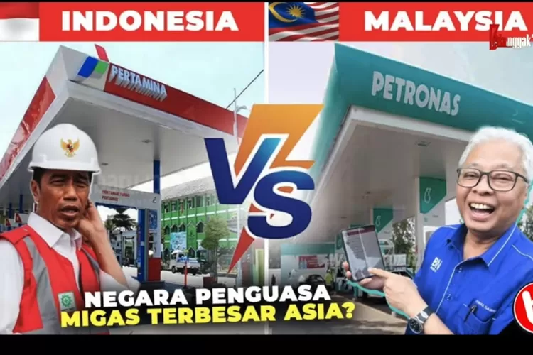 Pertamina vs Pertronas di Asia Tenggara. (ss.youtube@bedanggak)