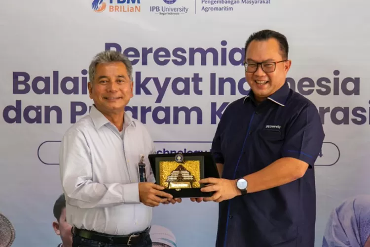 Resmikan Balai Rakyat Indonesia, Kolaborasi BRI dan IPB University Perkuat Program Pemberdayaan Masyarakat