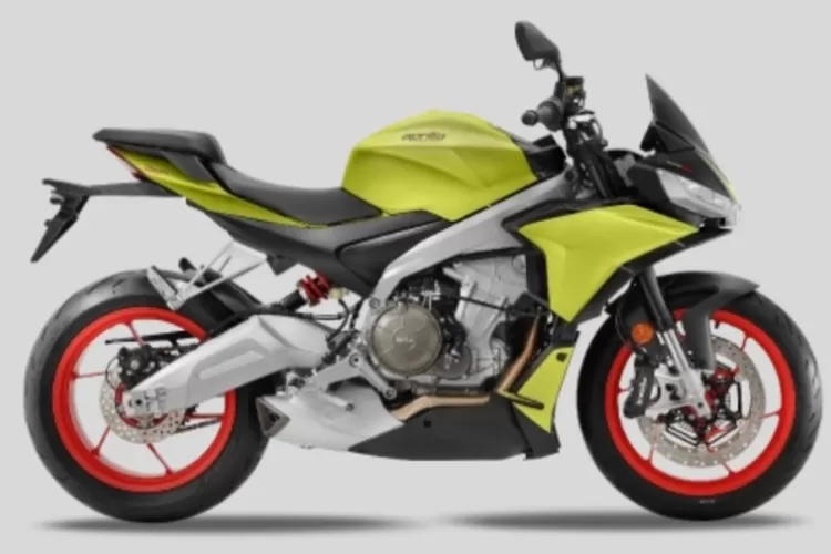 Aprilia Tuono 660, terlihat desain yang agresif dengan lampu LED yang tajam dan bodi aerodinamis. (Realitasonline.id/ aprilia.co.id)