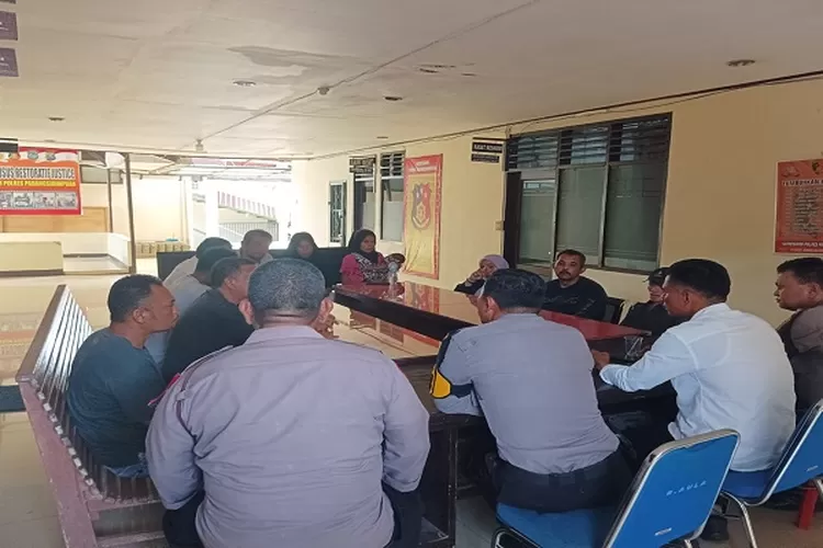 Polres Padangsidimpuan berhasil menyelesaikan kasus pencurian ringan buah alpukat melalui pendekatan Restorative Justice ( Realitasonline.id/Riswandy)