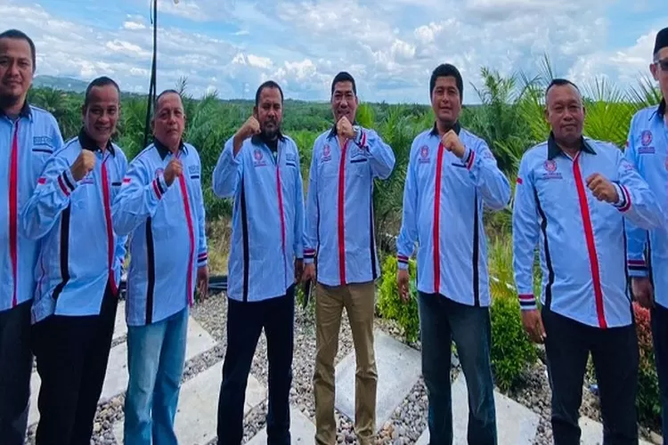  Pengurus Horas Bangso Batak (HBB) wilayah Tapanuli Bagian Selatan. (Realitasonline.id/ASR)