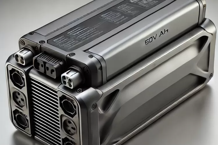 Motor listrik ALVA N3 dilengkapi dengan baterai lithium-ion yang dapat dilepas, memberikan kenyamanan dalam pengisian daya dan perawatan