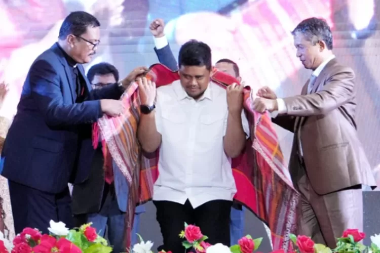 Bobby Nasution hadiri perayaan Natal HKI Daerah VI Sumatera Timur II, ajak seluruh jemaat konsisten berbuat kebaikan, Minggu (1/12/2024).