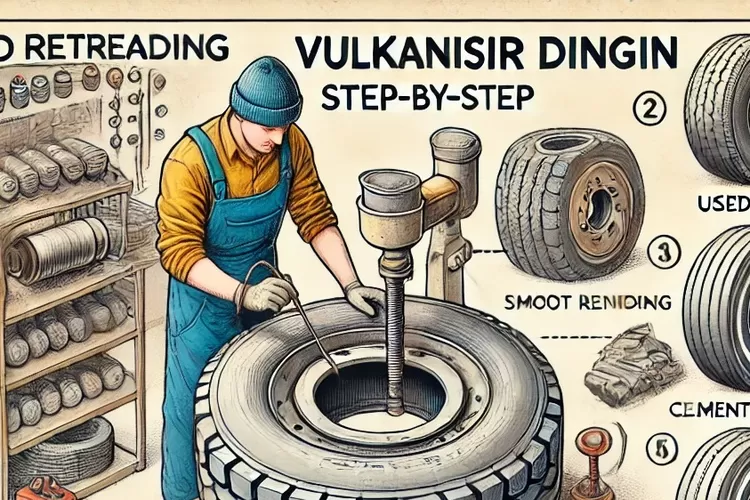 Tutorial vulkanisir dingin biasanya berfokus pada proses perbaikan atau pengolahan ulang ban untuk memperpanjang masa pakainya.