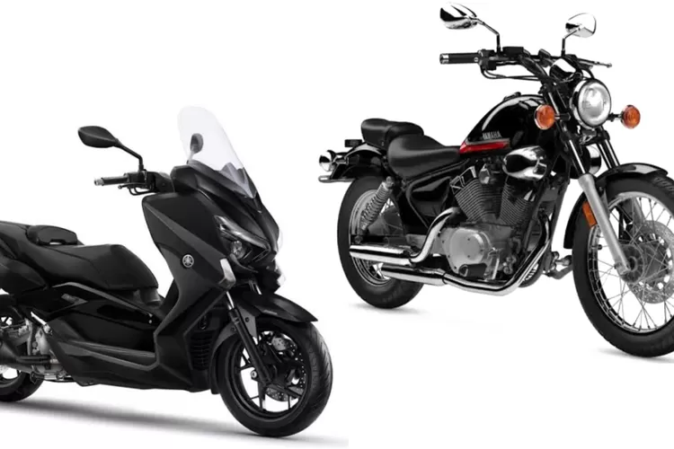 Yamaha XMAX 250 vs Yamaha V-Star 250 Realitasonline.id/Yamaha-motor.co.id
