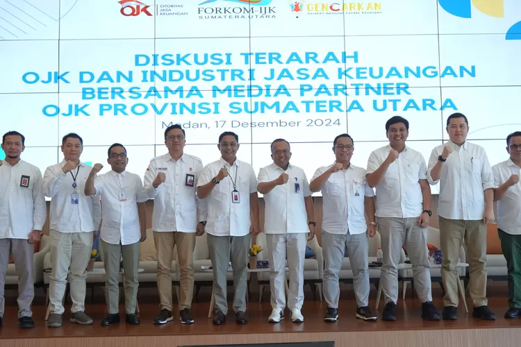 OJK Provinsi Sumatera Utara Gelar Diskusi Terarah Bersama Media Partner Perihal Industri Jasa Keuangan