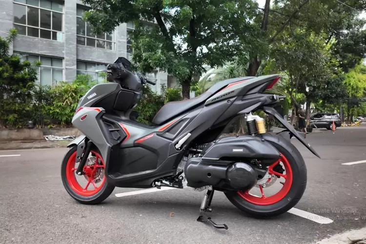 Yamaha Aerox Turbo mengusung mesin dengan teknologi turbocharge yang memberikan performa lebih bertenaga (Tangkapan Layar YouTube Harald Arkan)