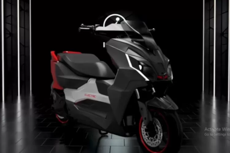 VISION ev by IMOTO adalah salah satu motor listrik buatan Indonesia yang menarik perhatian di pasar kendaraan listrik. (Tangkapan Layar YouTube lintang selatan)