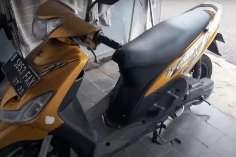motor Yamaha Mio Sporty Anda tiba-tiba kehilangan kompresi, jangan langsung panik. (Tangkapan Layar YouTube  The Soebrata channel)