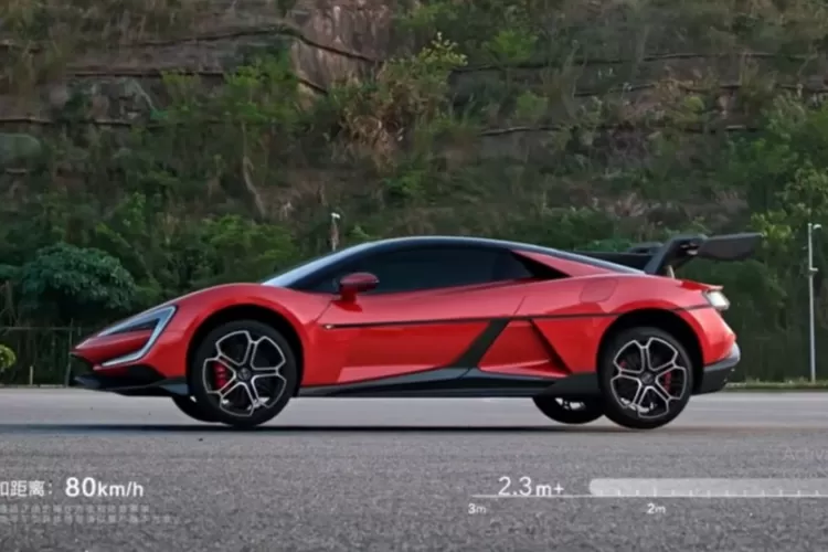 Lamborghini, Ferrari Bisa Panik, Supercar Asal China Ini Lebih Canggih. (Tangkapan Layar YouTube  VanDjen Media)