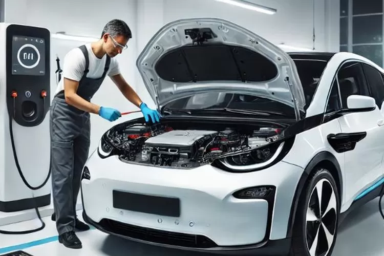 Merawat Mobil Hybrid (Realitasonline.id/ Canva)