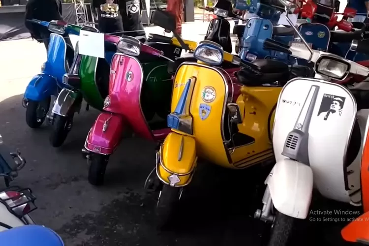lima Vespa klasik termahal di dunia beserta perkiraan harganya (Tangkapan Layar YouTube TV Otomotif)