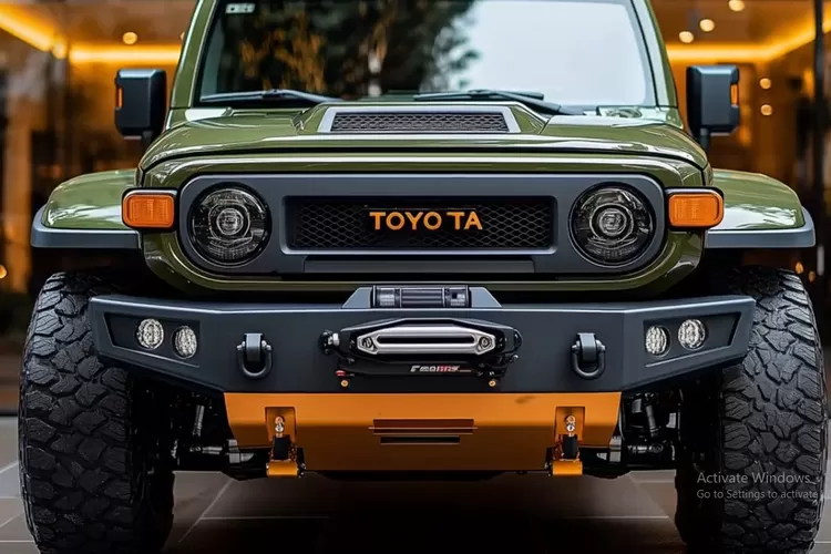 Toyota Land Cruiser FJ40 2025 adalah versi baru dari kendaraan off-road ikonik, yang memadukan desain klasik dengan teknologi dan kemampuan modern. (Tangkapan Layar YouTube NewCarConcept)