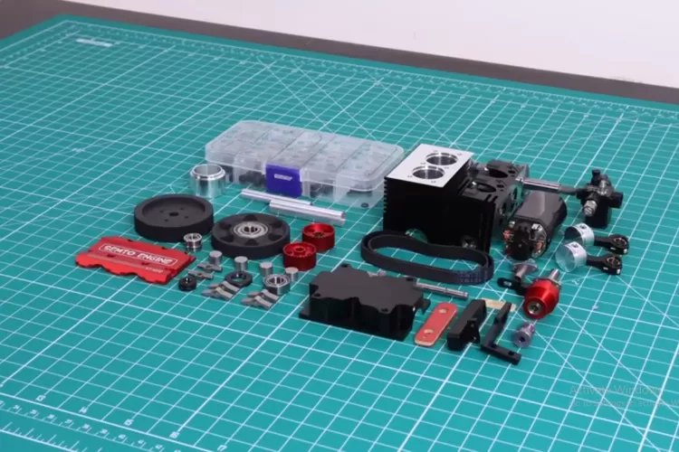 Mesin kecil yang mampu meraung hingga 16.000 RPM biasanya merupakan mesin performa tinggi dengan teknologi canggih. (Tangkapan Layar YouTube DIY Garage)