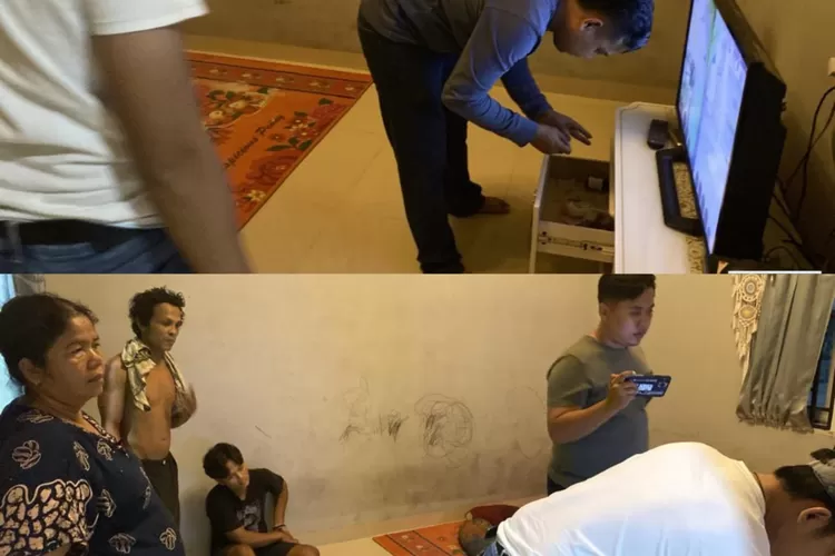 polres Langkat geledah terduka peredaran narkoba