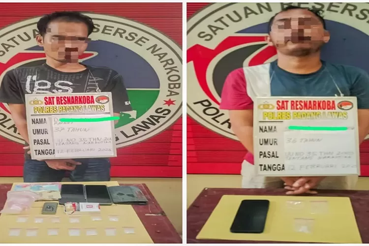  Kedua pelaku diduga pengedar narkotika jenis Sabu diamankan Jum'at (14/2/2025) ( Realitasonline.id/Dok)