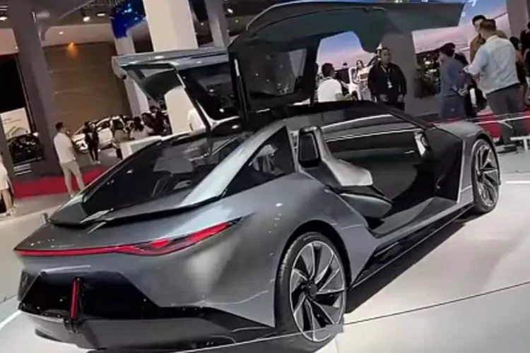 Wuling Motors telah memperkenalkan mobil konsep terbarunya, "Light of ASEAN" (Tangkapan Layar YouTube AutonetMagz)